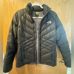 The North Face Charcoal Quilted Jacket